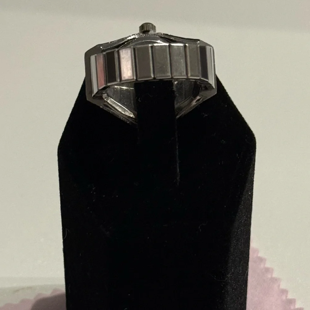 Women’s Silver Colored Watch Ring
